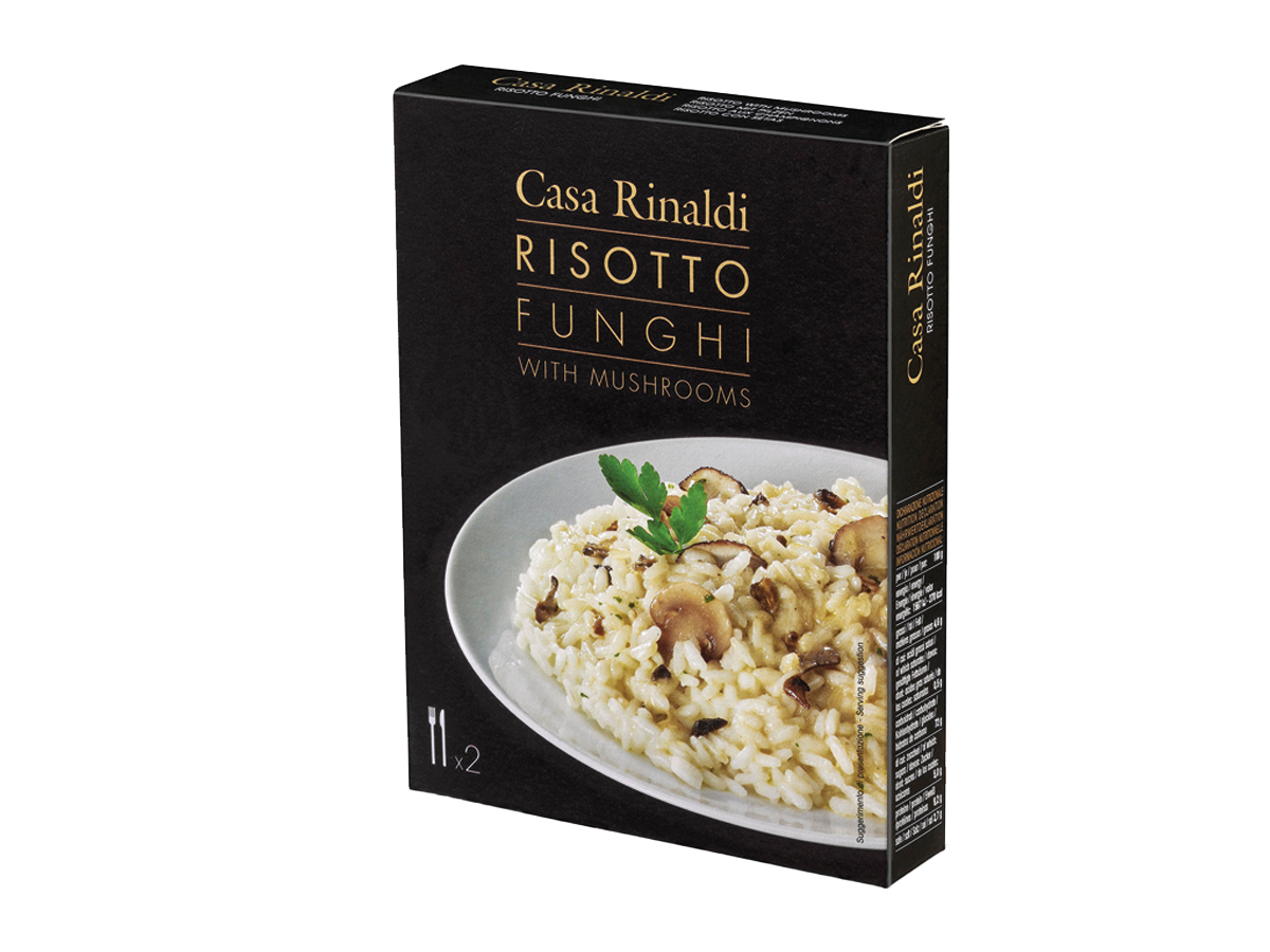 RISSOTTO PRÊT AUX CHAMPIGNONS PORCINI